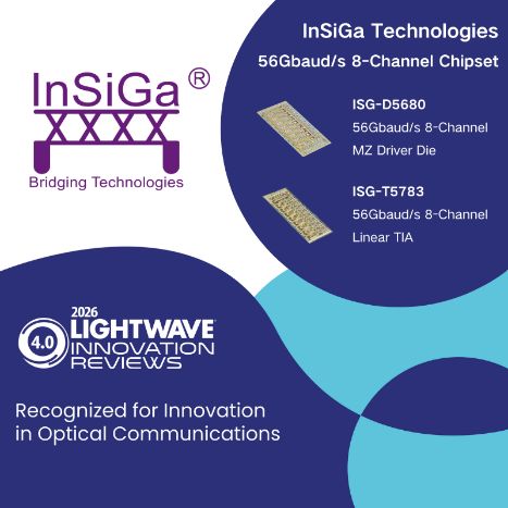 英思嘉半导体揽获三项2026 Lightwave光通信创新大奖，引领5G通信技术新浪潮